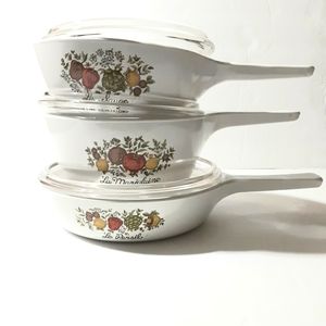 Vintage  Set of Corning Ware